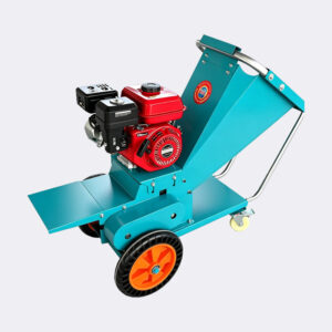 portable grass and branch shredder